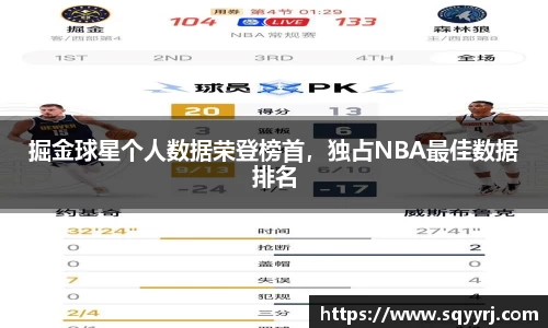 掘金球星个人数据荣登榜首，独占NBA最佳数据排名